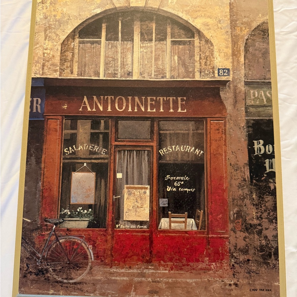 Antoinette Vintage Art Print